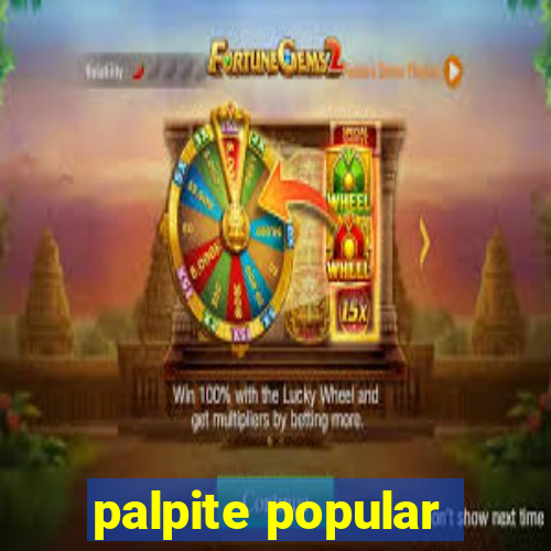 palpite popular